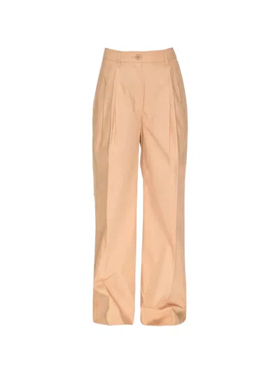 Ecoalf Oniar Pleated Trousers In Blue