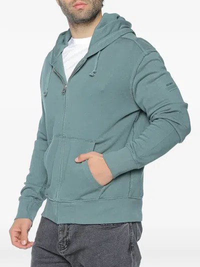 Ecoalf Rena Zip-up Hoodie In Blue