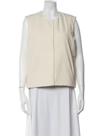 Pre-owned Ecoalf Silk Vest In Neutrals