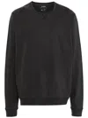 Ecoalf Slogan-print Crew-neck Sweatshirt In Grey