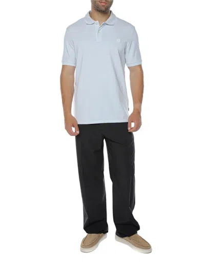 Ecoalf Ted Polo Shirt In Blue