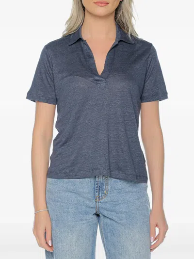 Ecoalf Troms Linen T-shirt In Gray