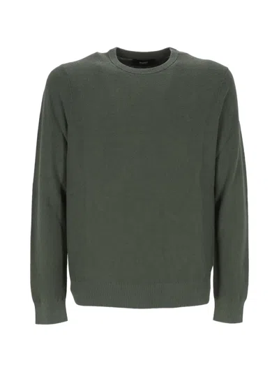 Ecoalf Waffle-knit Jumper In Green