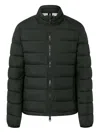 Ecoalf Zip-up Padded Jacket In Black