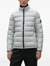 Ecoalf Zip-up Padded Jacket In Gray