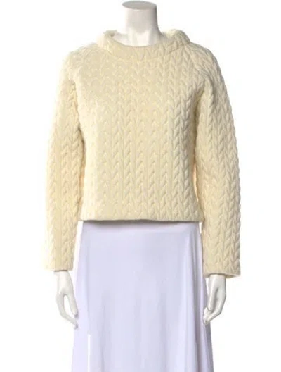 Pre-owned École De Curiosités Crew Neck Sweater W/ Tags In Neutral