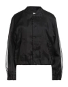 École De Curiosités Woman Jacket Black Size L Cotton In Black