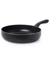 Ecolution Aluminum 11" Evolve Deep Chef Pan In Black