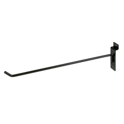 Econoco Ebl-h12 12 In. Deluxe Hook, Black - Semigloss