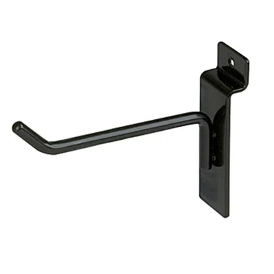 Econoco Ebl-h4 4 In. Deluxe Hook, Black - Semigloss