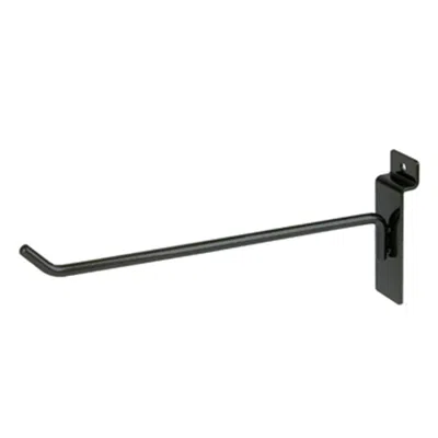Econoco Ebl-h8 8 In. Deluxe Hook, Black - Semigloss