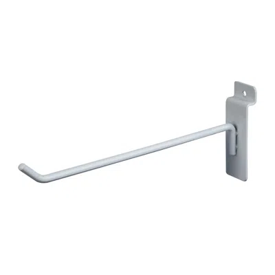 Econoco Ewh-h8 8 In. Deluxe Hook, White - Semigloss