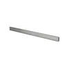 Econoco Re2 2 Ft. X 0.5 X 1.5 In. Rectangular Tubing - Chrome In Gray