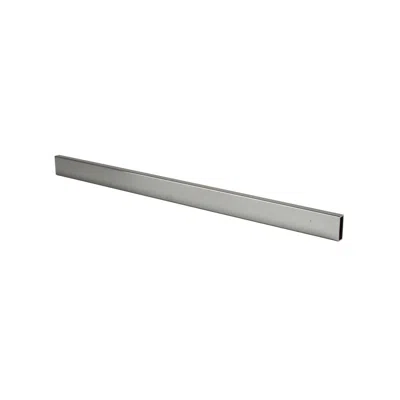 Econoco Re2 2 Ft. X 0.5 X 1.5 In. Rectangular Tubing - Chrome In Gray