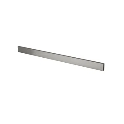 Econoco Re2-sc 2 Ft. X 0.5 X 1.5 In. Rectangular Tubing - Satin Chrome In Silver