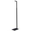 Econoco Vm504-mab Adjustable Notched Costumer, Black - Matte In Black