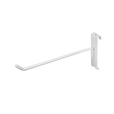 Econoco Wte-h8 8 In. Grid Hook, White - Semigloss