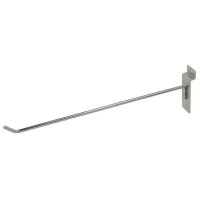 Econoco Xtw-h12 12 In. Thin Line Hook - Chrome In Silver