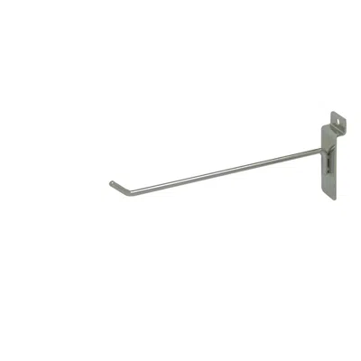 Econoco Xtw-h8 8 In. Thin Line Hook - Chrome In Silver