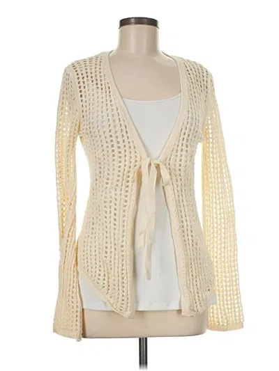 Pre-owned Ecote Cardigan Sweater In Ivory