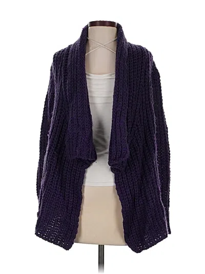 Pre-owned Ecote Cardigan Sweater In Purple