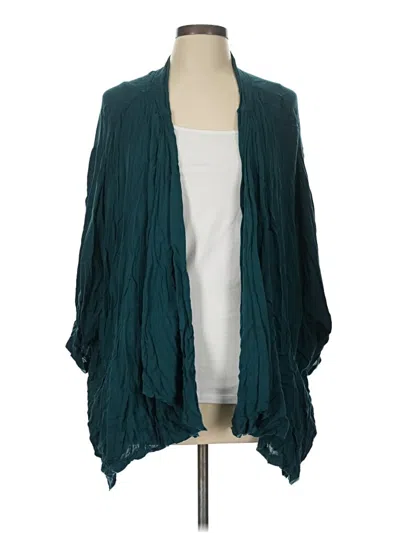Pre-owned Ecote Cardigan Sweater In Teal