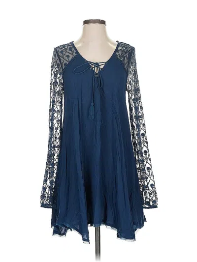 Pre-owned Ecote Casual Dress In Blue