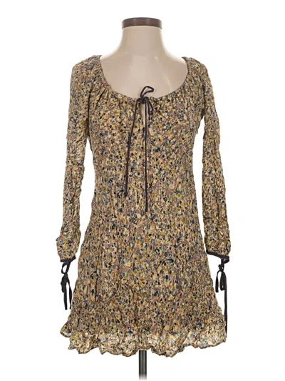 Pre-owned Ecote Casual Dress In Brown
