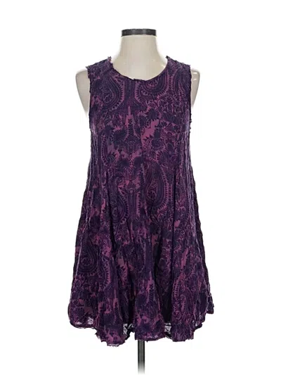 Pre-owned Ecote Casual Dress In Purple