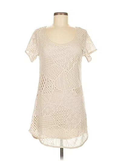 Pre-owned Ecote Casual Dress In White