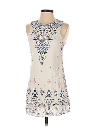 Pre-owned Ecote Casual Dress In White