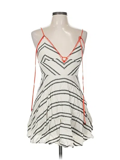 Pre-owned Ecote Casual Dress In White