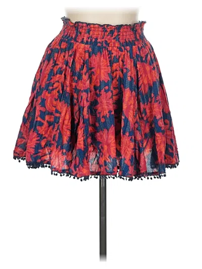 Pre-owned Ecote Casual Skirt In Red