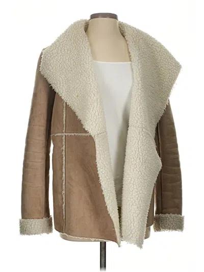 Pre-owned Ecote Coat In Brown