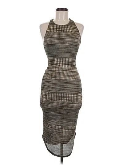 Pre-owned Ecote Cocktail Dress In Gray