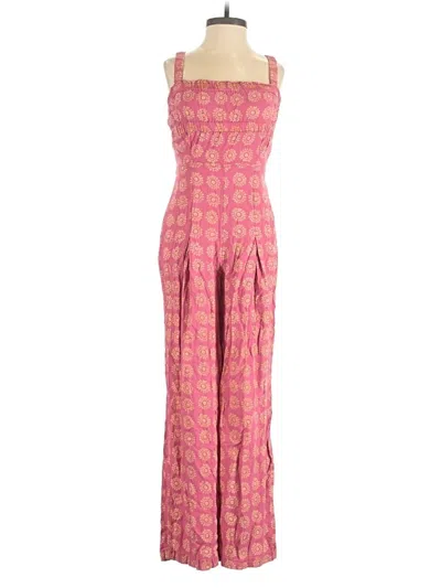 Pre-owned Ecote Jumpsuit In Pink