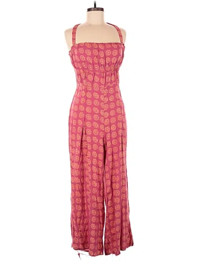 Pre-owned Ecote Jumpsuit In Pink