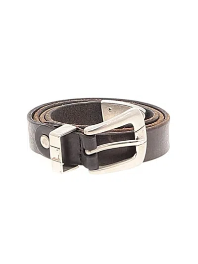 Pre-owned Ecote Leather Belt In Brown