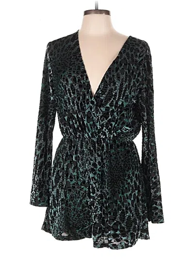 Pre-owned Ecote Romper In Green