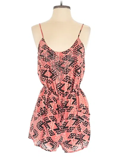 Pre-owned Ecote Romper In Pink