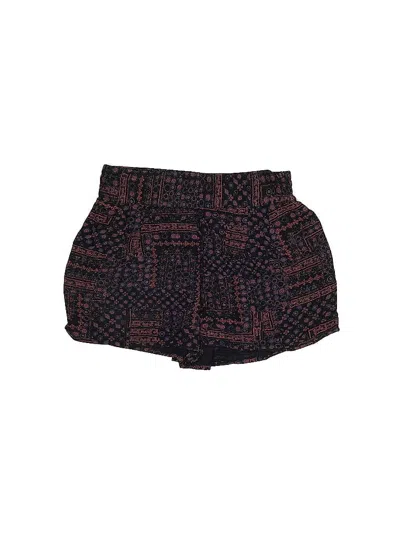 Pre-owned Ecote Shorts In Burgundy