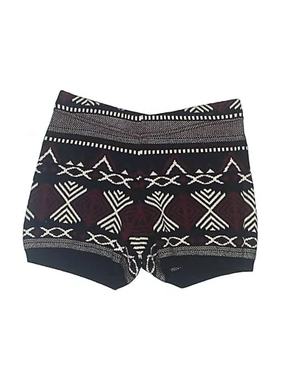 Pre-owned Ecote Shorts In Burgundy