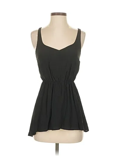 Pre-owned Ecote Sleeveless Blouse In Black