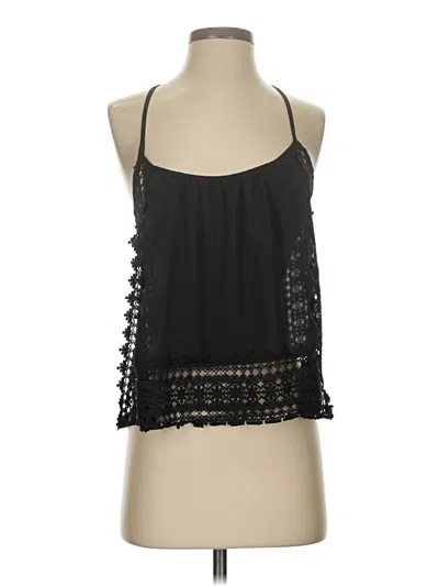 Pre-owned Ecote Sleeveless Blouse In Black