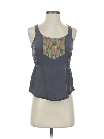 Pre-owned Ecote Sleeveless Top Gray Halter Neckline Tops