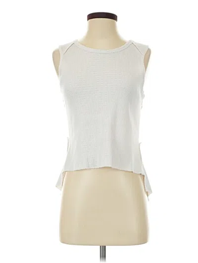 Pre-owned Ecote Sleeveless T-shirt In Ivory