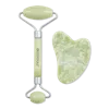 Ecotools Jade Roller + Gua Sha Stone Facial Duo