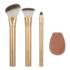 Ecotools Precious Metals Face Blend + Sculpt Brush & Sponge Set