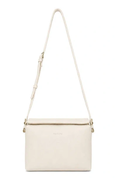 Écotorie Ecotorie Agnes Leather Crossbody Bag In White