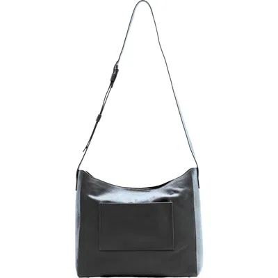 Écotorie Ecotorie Brigitte Leather Crossbody Bag In Black